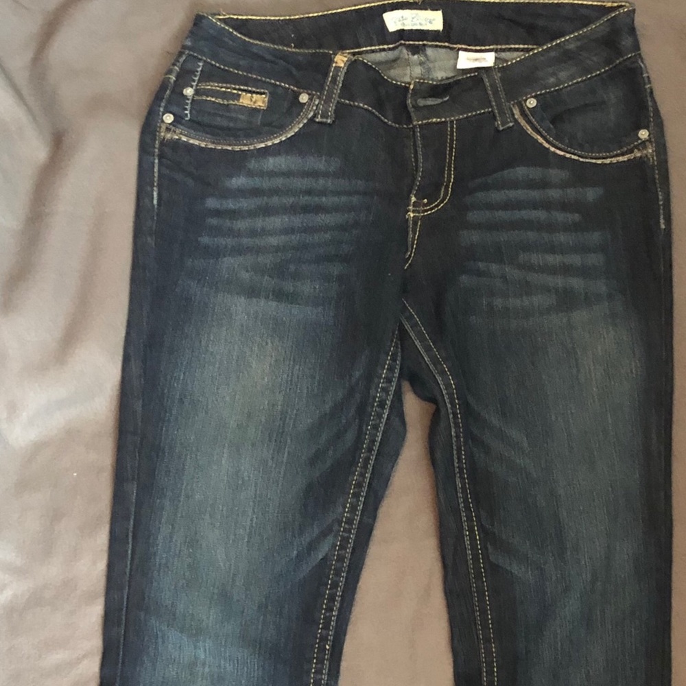 Straight leg jeans